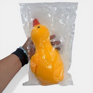 JARU SQUISHY Jumbo Yellow Squishy Duck -Viral Hard To Find- In hand! NEW